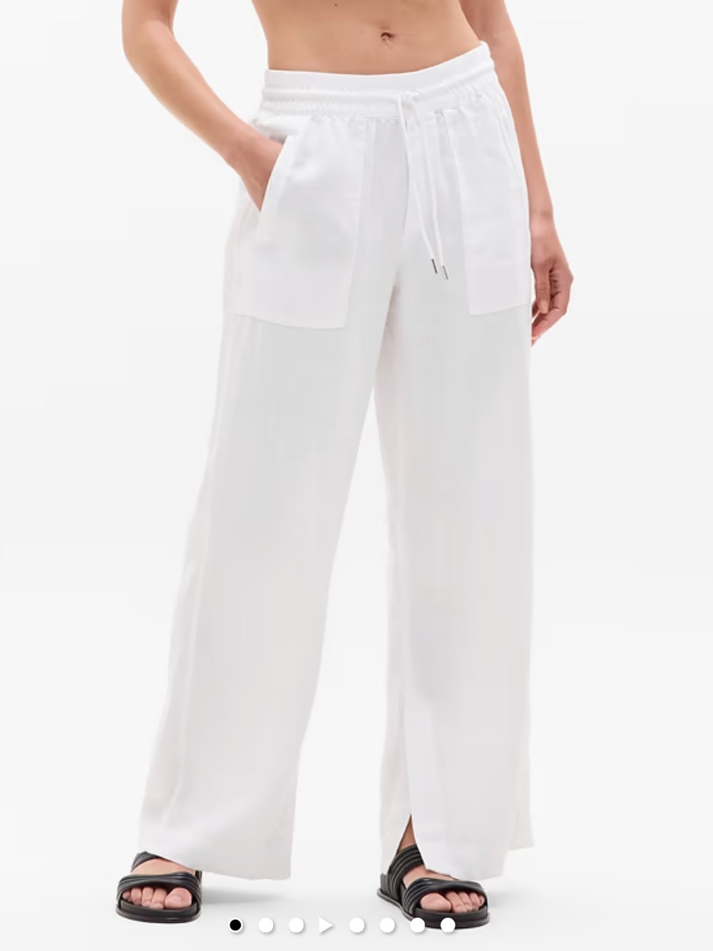 Athleta linen pant